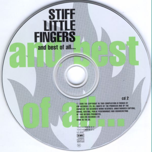 Stiff Little Fingers : And Best Of All...Hope Street (CD, Album + CD, Comp)