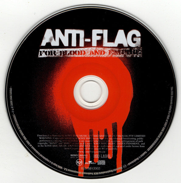 Anti-Flag : For Blood And Empire (CD, Album)