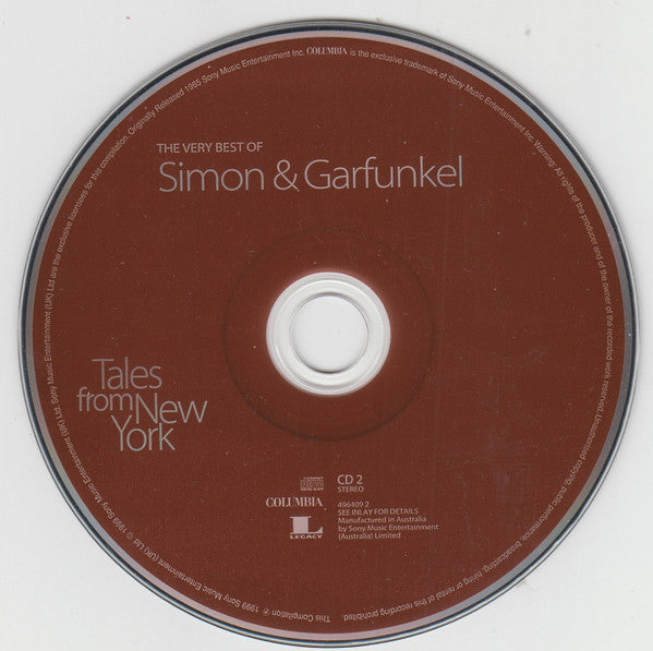 Simon & Garfunkel : Tales From New York (The Very Best Of Simon & Garfunkel) (2xCD, Comp, RM)