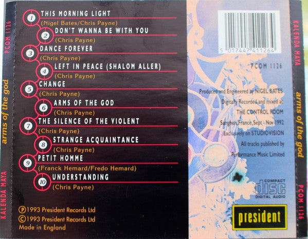 Kalenda Maya (2) : Arms Of The God (CD, Album)