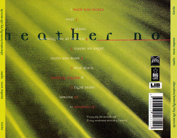 Heather Nova : Oyster (CD, Album)
