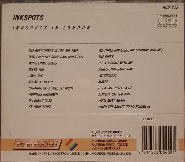 Inkspots : Inkspots In London (CD)