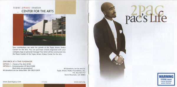 2Pac : Pac's Life (CD, Album)