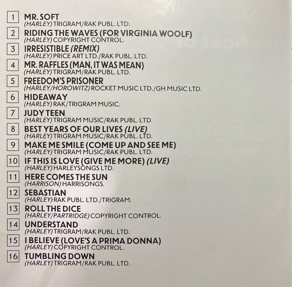 Steve Harley & Cockney Rebel : Make Me Smile - The Best Of Steve Harley And Cockney Rebel (CD, Comp)