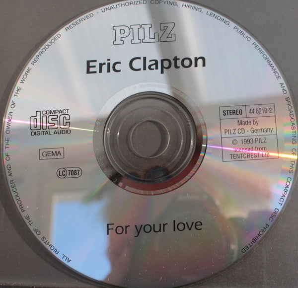 Eric Clapton : For Your Love (CD, Comp)