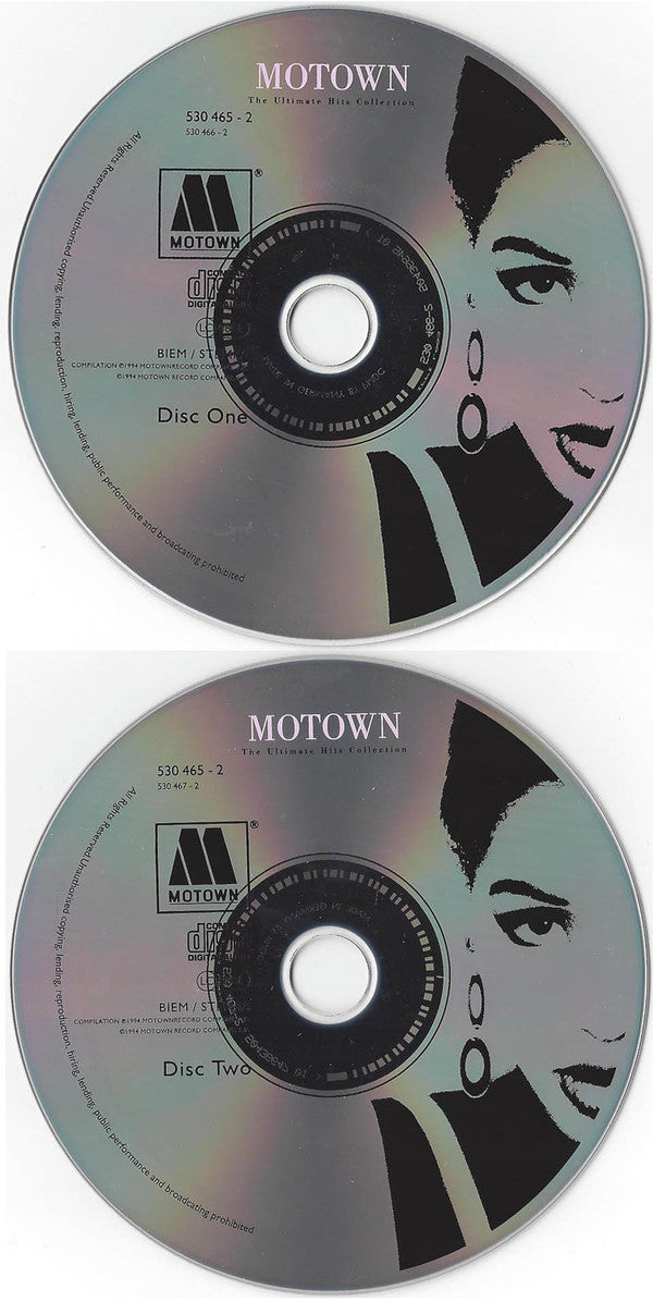 Various : Motown: The Ultimate Hits Collection (2xCD, Comp)