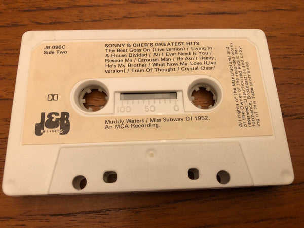 Sonny & Cher : The Greatest Hits Of Sonny And Cher (Cass, Comp, Pap)