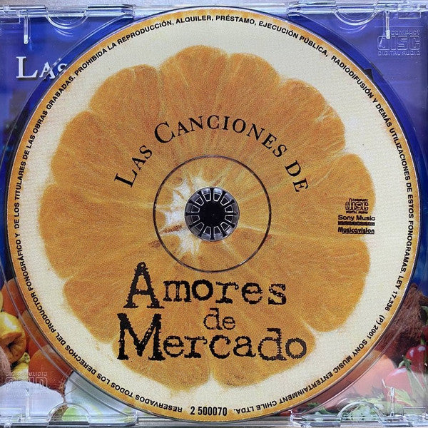 Various : Las Canciones De Amores De Mercado (CD, Comp)