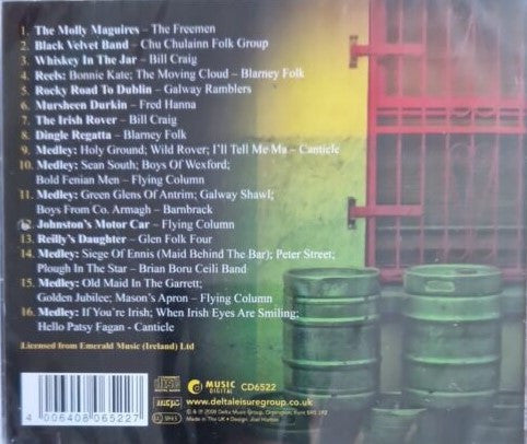 Various : 16 Great Drinking Songs From Ireland (CD, Comp)