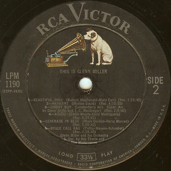 Glenn Miller And His Orchestra : This Is Glenn Miller (LP, Comp)