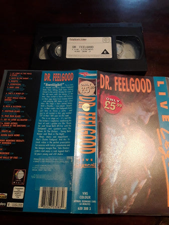 Dr. Feelgood : Live Legends (VHS, PAL)