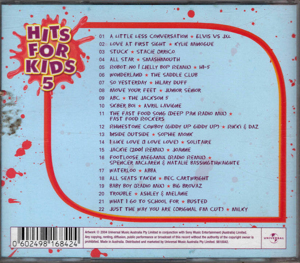 Various : Hits For Kids 5 (CD, Comp)