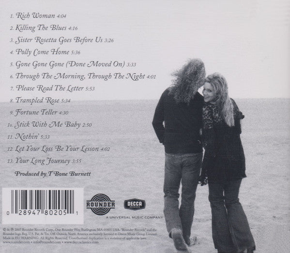 Robert Plant | Alison Krauss : Raising Sand (CD, Album, Jew)