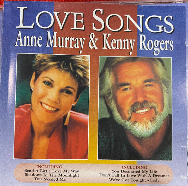 Anne Murray, Kenny Rogers : Love Songs (2xCD, Comp)
