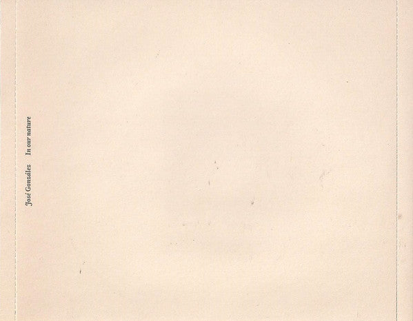 José González : In Our Nature (CD, Album, SM)