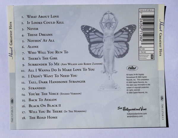 Heart : Greatest Hits (CD, Comp)