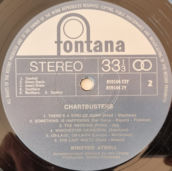 Winifred Atwell : Chartbusters (LP, Album)