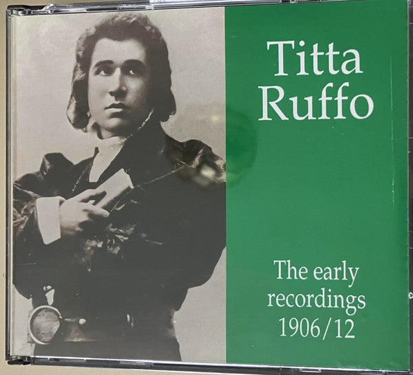 Titta Ruffo : The Early Recordings 1906/12 (2xCD, Comp)