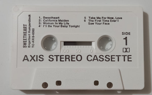 Engelbert Humperdinck : Sweetheart (Cass, Album, RE, Bla)