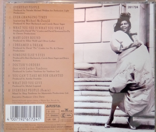 Aretha Franklin : What You See Is What You Sweat (CD, Album)