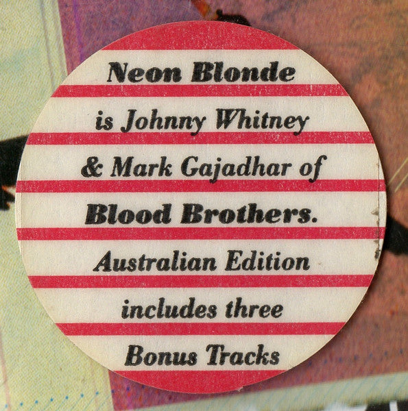 Neon Blonde : Chandeliers In The Savannah (CD, Album)