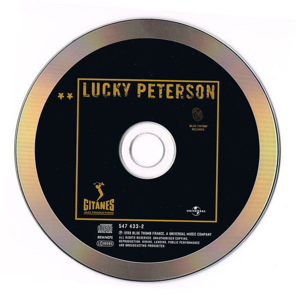 Lucky Peterson : Lucky Peterson (CD, Album, Fra)