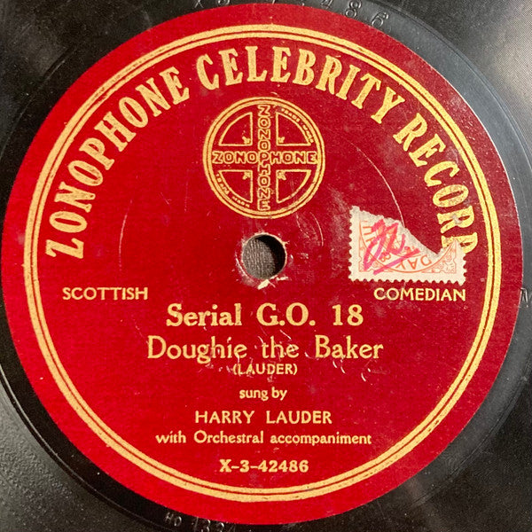 Harry Lauder : Bonnie Maggie Tamson / Doughie The Baker (Shellac, 10")