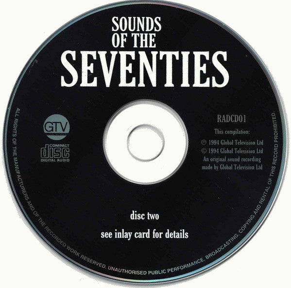 Various : Sounds Of The Seventies (2xCD, Comp)