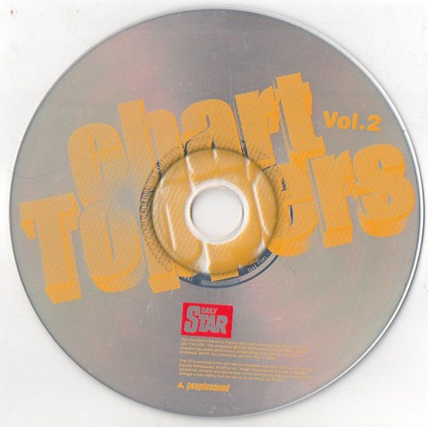 Various : Chart Toppers Vol. 2 (Top Hits Through The Decades) (CD, Comp, Promo)
