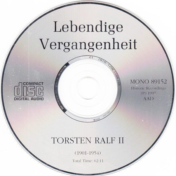 Torsten Ralf : Torsten Ralf II (CD, Comp, Mono)