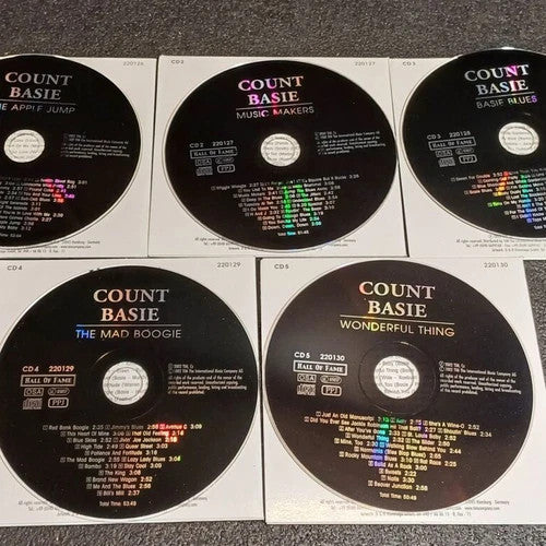 Count Basie : Hall Of Fame (5xCD, Comp)