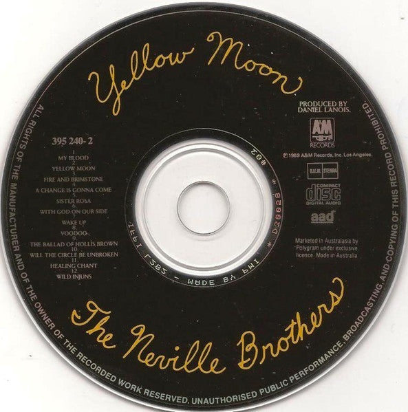 The Neville Brothers : Yellow Moon (CD, Album)