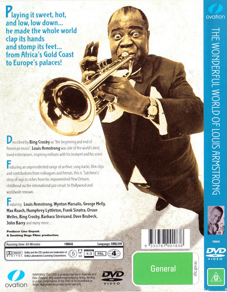 Louis Armstrong : The Wonderful World Of Louis Armstrong (DVD-V)