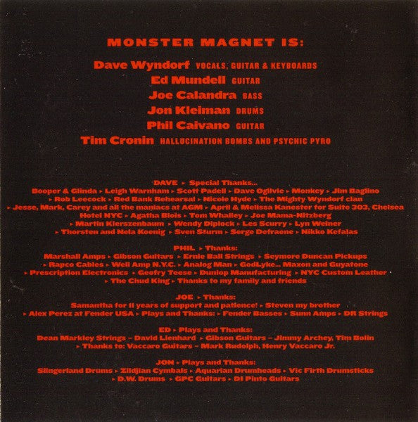 Monster Magnet : God Says No (CD, Album)