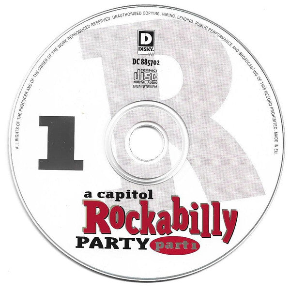 Various : A Capitol Rockabilly Party Part 1 (CD, Comp)