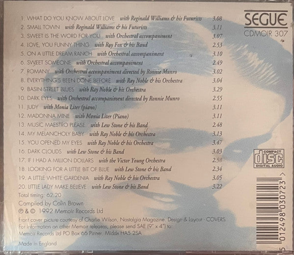 Al Bowlly : Sweet Someone (CD, Album)