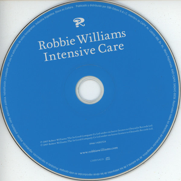 Robbie Williams : Intensive Care (CD, Album)