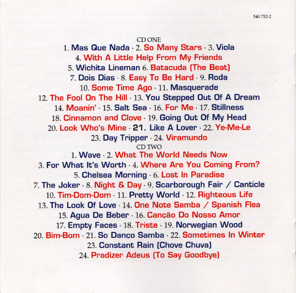 Sérgio Mendes & Brasil '66 : The Very Best Of Sérgio Mendes & Brasil '66 (2xCD, Comp)