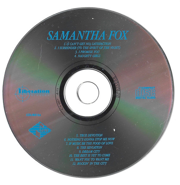 Samantha Fox : Samantha Fox (CD, Album)