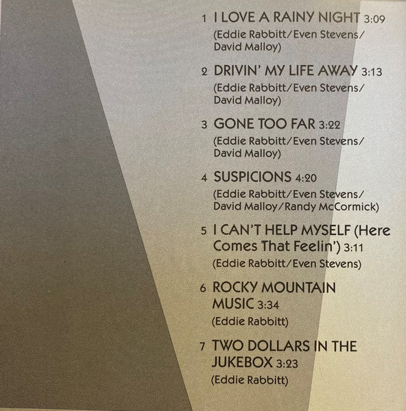 Eddie Rabbitt : All Time Greatest Hits (CD, Comp, RE, WMM)