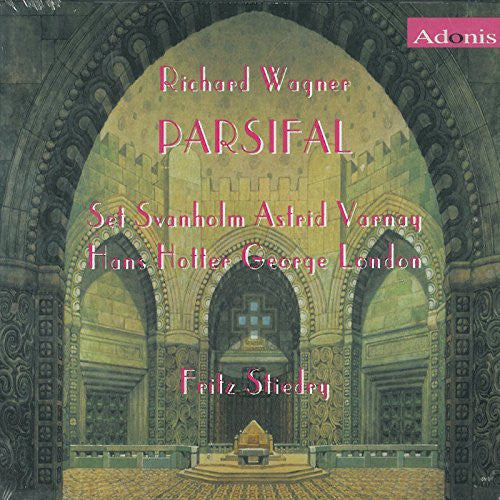 Composer, George London (2), Lubomir Vichegonov, Hans Hotter, Set Svanholm, Lawrence Davidson, Astrid Varnay, Metropolitan Opera Chorus, The Metropolitan Opera House Orchestra, Fritz Stiedry : Parsifal, New York, 17 April 1954 (4xCD)