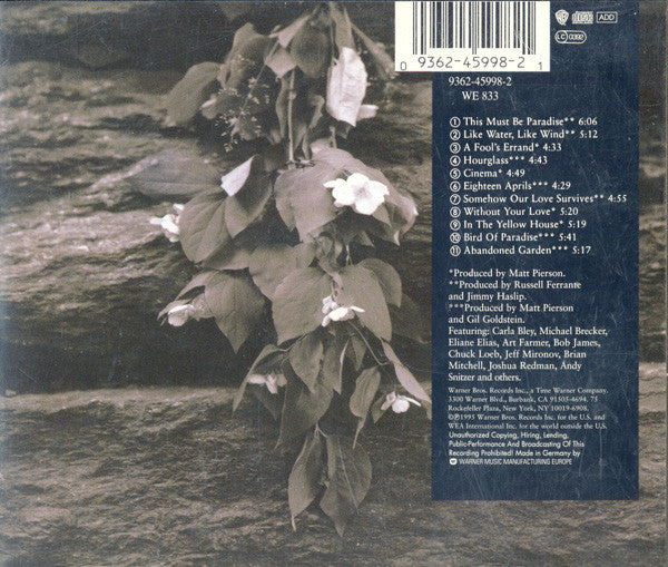 Michael Franks : Abandoned Garden (CD, Album)