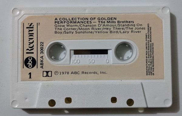 The Mills Brothers : A Collection Of Golden Performances (Cass, Comp)