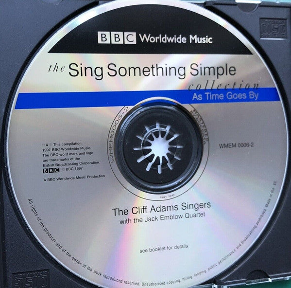 The Cliff Adams Singers, The Jack Emblow Quartet : Th Sing Something Simple Collection - As Time Goes By (CD, Comp)