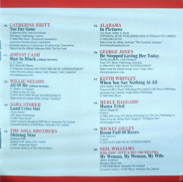 Various : The Ray Hadley Country Music Collection (CD, Comp)