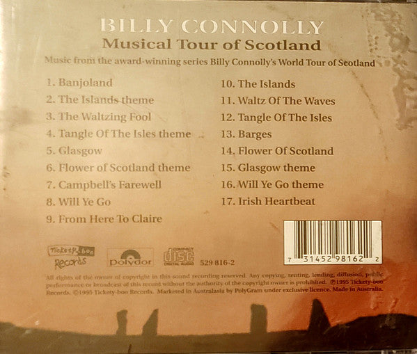 Billy Connolly : Musical Tour Of Scotland (CD, Album)