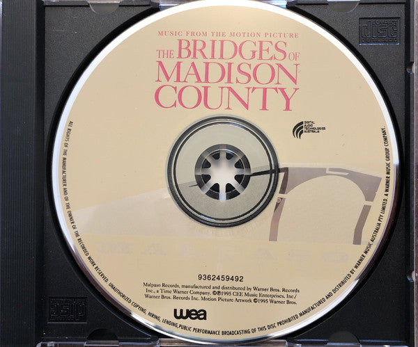 Various : The Bridges Of Madison County - Music From The Motion Picture (CD, Album, Comp)