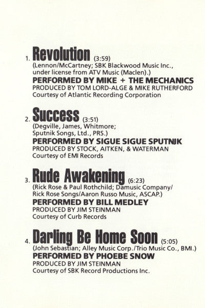 Various : Rude Awakening - Original Motion Picture Soundtrack (CD, Comp)
