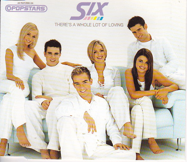 Six (4) : There's A Whole Lot Of Loving (CD, Single)