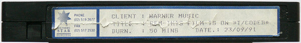 R.E.M. : This Film Is On (VHS, PAL)